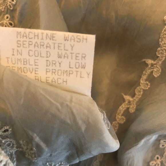 Johnny Was Light Gray - mint green Button Down Shirt - Picture 13 of 14